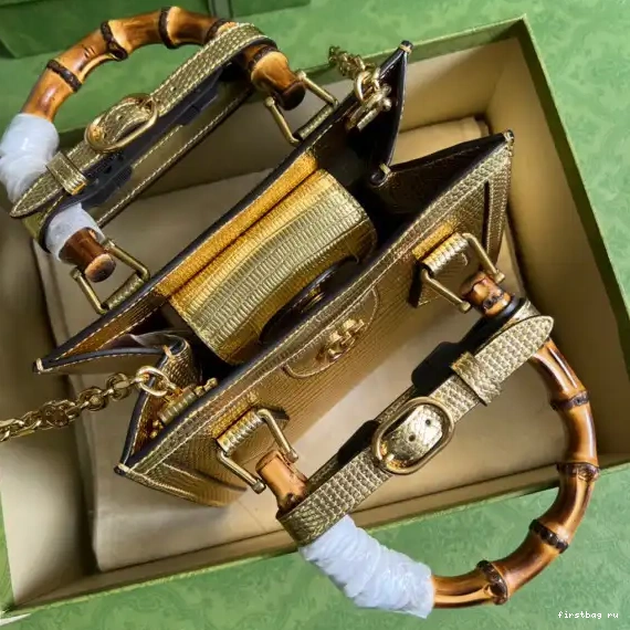 Firstbag ru bag mini Gucci lizard Diana 0602